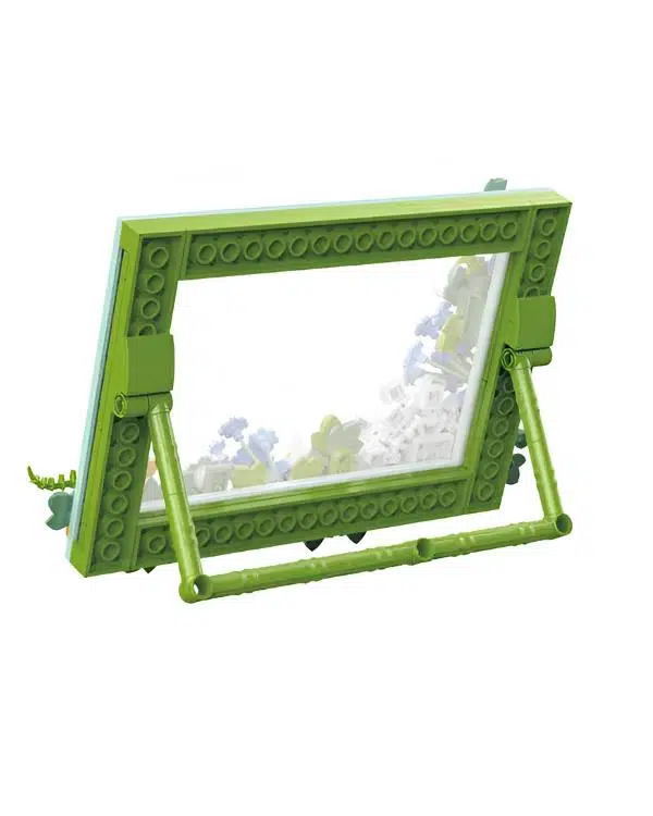 Go Kidy Çiçekli Anı Bahçesi Fotoğraf Çerçevesi Blok Yapım Seti Mavi Go Kidy Çiçekli Anı Bahçesi Fotoğraf Çerçevesi Blok Yapım Seti Mavi