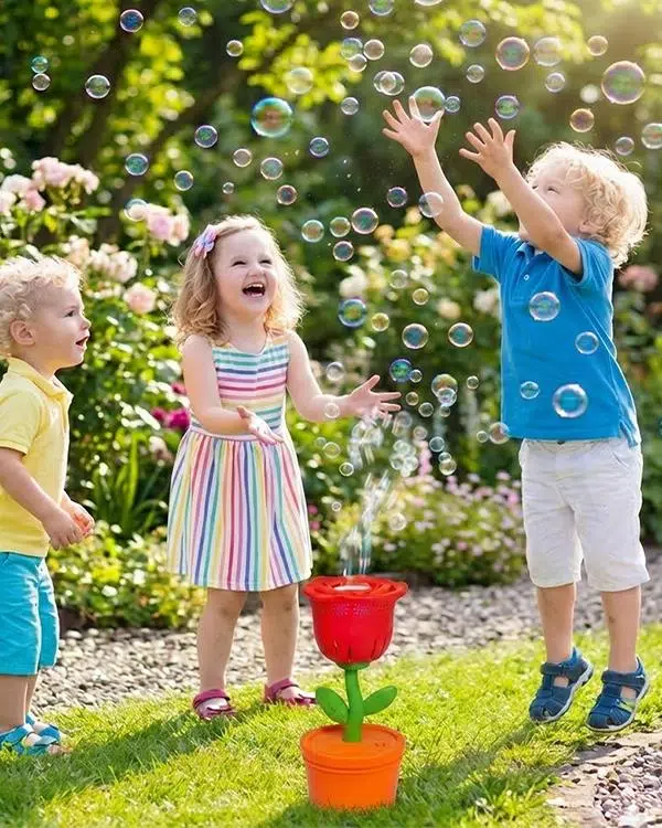 Gokidy Işıklı Baloncuk Makinesi Lale Gokidy Işıklı Baloncuk Makinesi Lale
