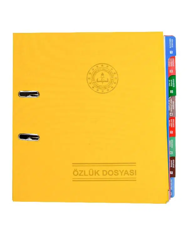 Gülpaş Öğretmen Özlük Dosyası 8 Dosya 1 Klasör