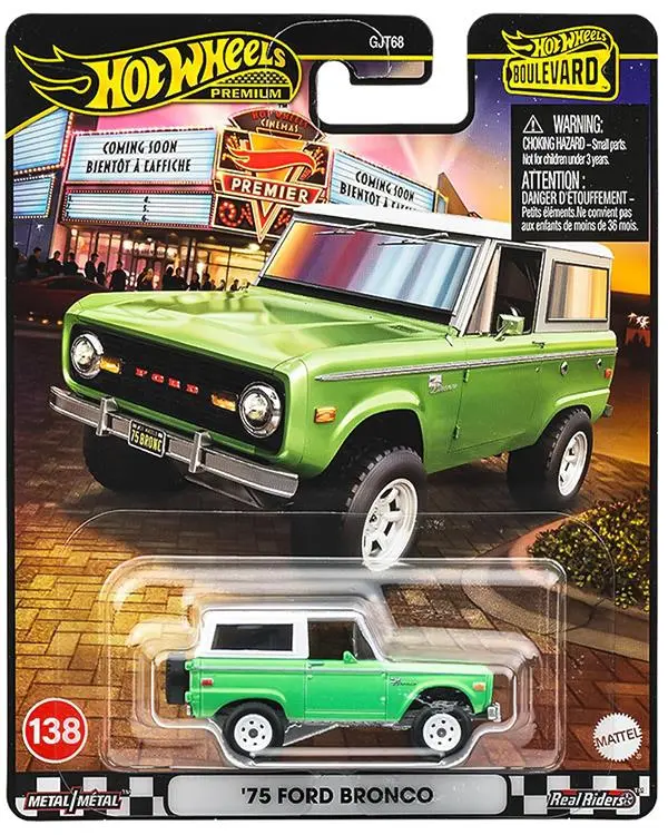 Hot Wheels Premium Boulevard 75 Ford Bronco JBL12