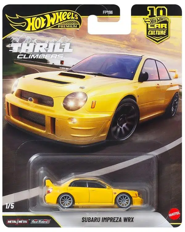 Hot Wheels Premium Car Culture Subaru Impreza WRX JKF21