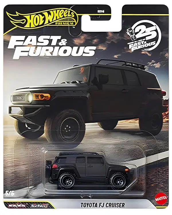 Hot Wheels Premium Fast and Furious Toyota FJ Cruiser JHW69LA10
