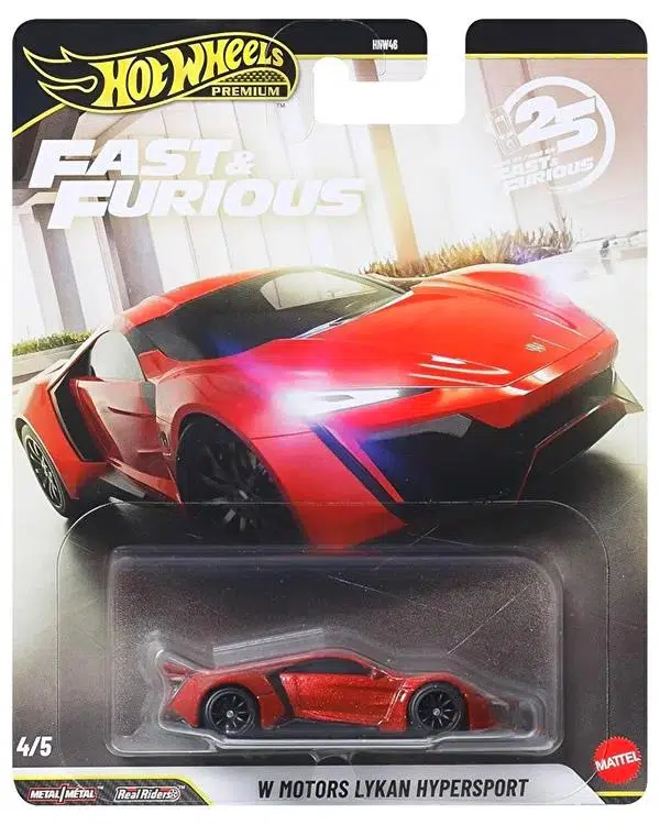 Hot Wheels Premium Fast and Furious W Motors Lykan Hypersport JHW70LA10