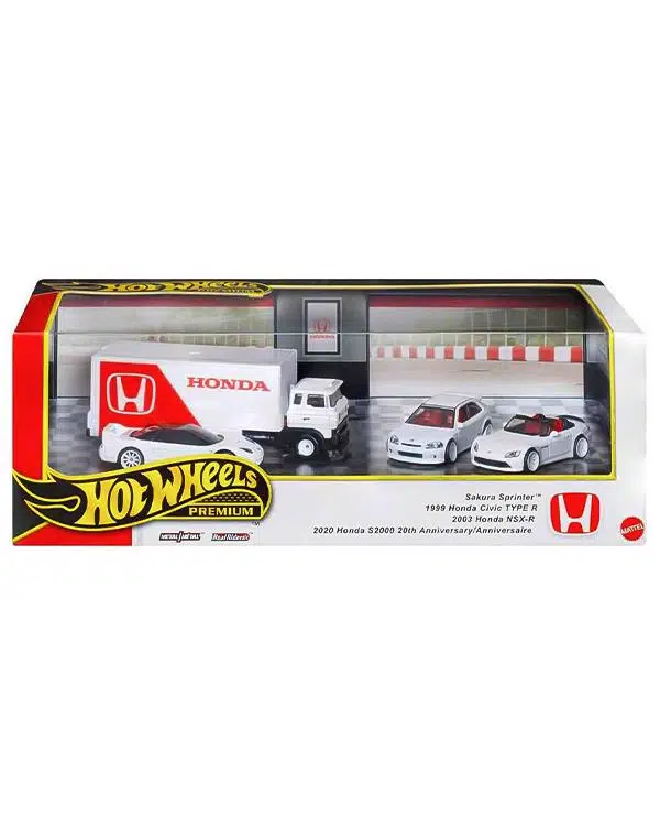 Hot Wheels Premium Honda Type R Heritage Koleksiyon Seti JBM08