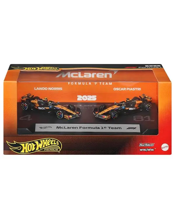 Hot Wheels Premium McLaren Formula 1 Team 2li Set JMM91