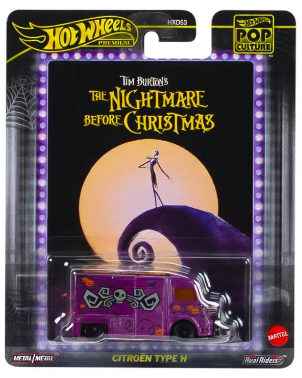 Hot Wheels Premium Pop Culture Citroen Type H The Nightmare Before Christmas JBL78