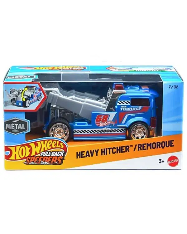 Hot Wheels Pull Back Speeders Heavy Hitcher HPR80