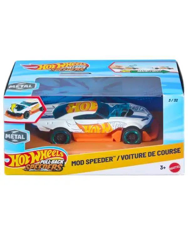 Hot Wheels Pull Back Speeders Mod Speeder JKP97
