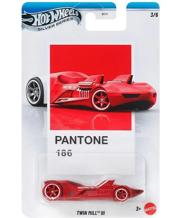 Hot Wheels Silver Series Twin Mill III Pantone 186 JKY51
