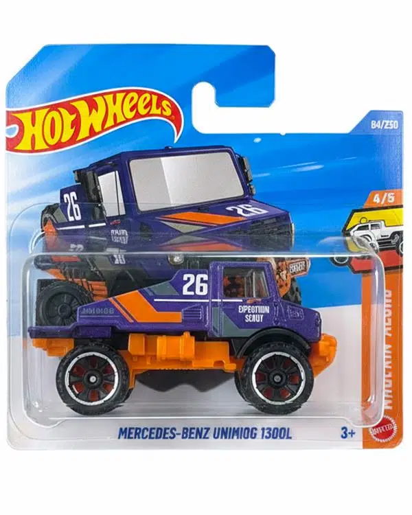 Hot Wheels Truckin Along Mercedes Benz Unimog 1300L JJJ32