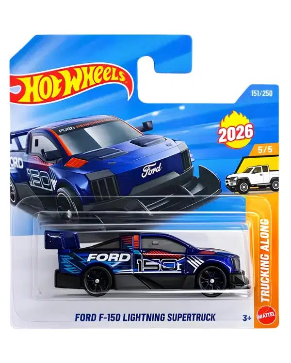 Hot Wheels Ford F 150 Lightning Supertruck JJH52