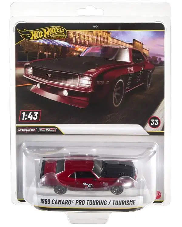 Hot Wheels Premium 1969 Camaro Pro Touring JCN76
