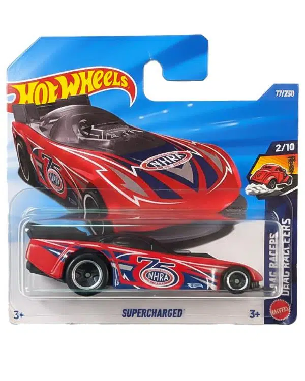 Hot Wheels Drag Racers Supercharged JJJ41