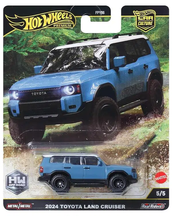 Hot Wheels Premium Car Culture 2024 Toyota Land Cruiser JBK52