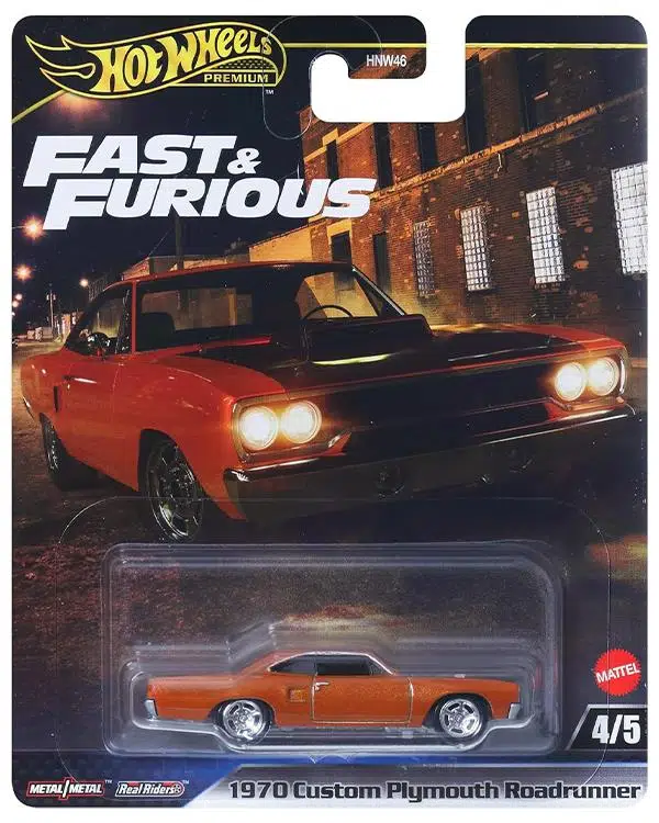Hot Wheels Premium 1970 Custom Plymouth Roadrunner JBL87