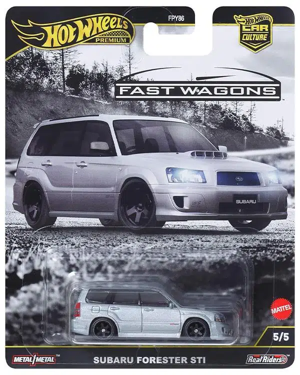 Hot Wheels Premium Car Culture Subaru Forester STI JBK87