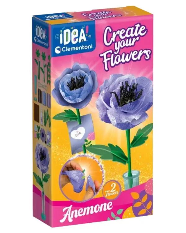 Clementoni Idea Çiçek Tasarım Seti Dağ Lalesi 18346