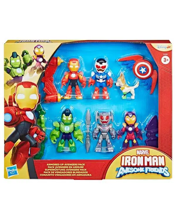 Iron Man And His Awoesome Friends Zırhlı Avengers Seti G1255