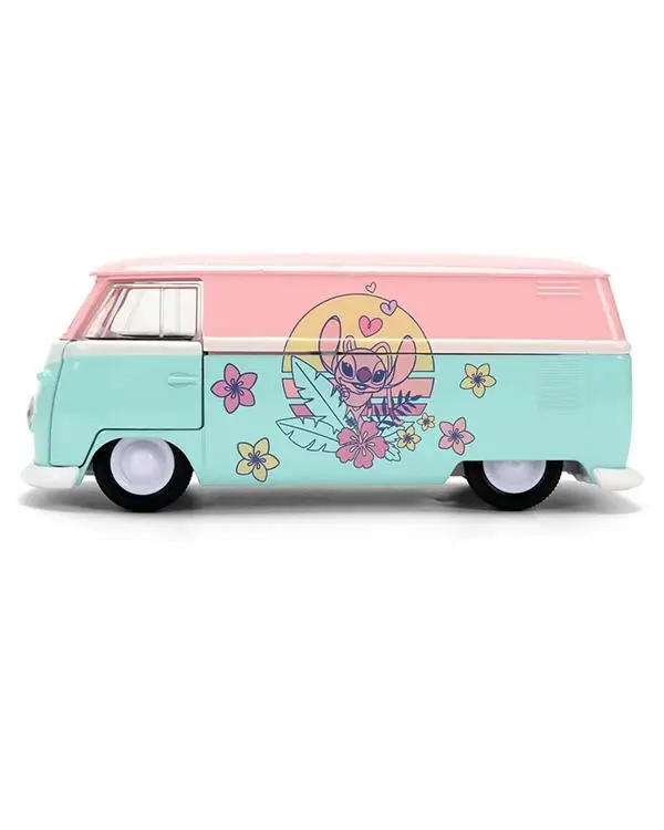 Jada Disney Stitch Angel Desenli 1961 Volkswagen Bus Metal Model Araç 1:32 9336358314R00 Jada Disney Stitch Angel Desenli 1961 Volkswagen Bus Metal Model Araç 1:32 9336358314R00