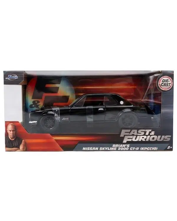 Jada Fast Furious Brian's Nissan Skyline 2000 GT-R KPGC10