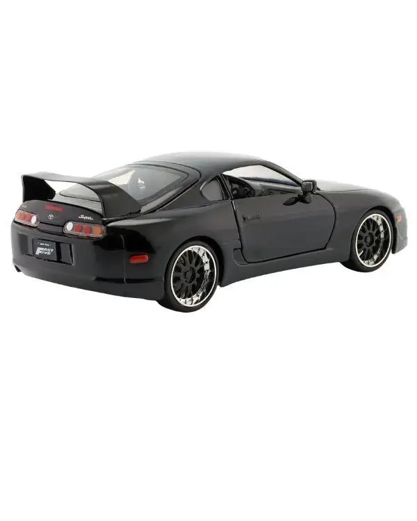 Jada Toys Fast & Furious Hızlı ve Öfkeli 1995 Toyota Supra Siyah 1:24 Ölçekli Metal Model Araba 9333380314R00 Jada Toys Fast & Furious Hızlı ve Öfkeli 1995 Toyota Supra Siyah 1:24 Ölçekli Metal Model Araba 9333380314R00