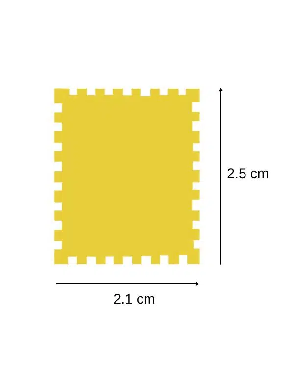 Kamei Şekilli Delgeç Pul 25.1 x 25.4 mm KM5810 22 Kamei Şekilli Delgeç Pul 25.1 x 25.4 mm KM5810 22