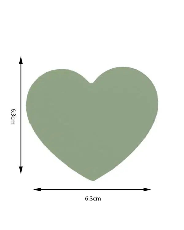 Kamei Süper Şekilli Delgeç Kalp 6.3 cm KM5825 Kamei Süper Şekilli Delgeç Kalp 6.3 cm KM5825