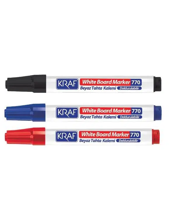 Kraf Beyaz Tahta Kalemi 3lü Set 770