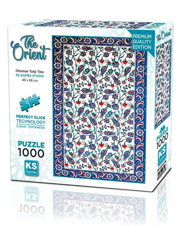 KS Games Ottoman Tulip Tiles 1000 Parça Puzzle 20844