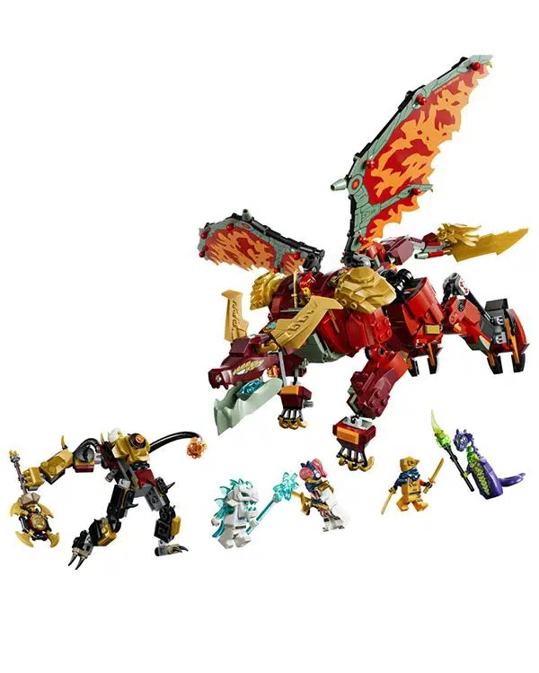 Lego Ninjago Wyldfyre ın Dönüşebilen Ejderha Robotu 821 Parça 71868 Lego Ninjago Wyldfyre ın Dönüşebilen Ejderha Robotu 821 Parça 71868