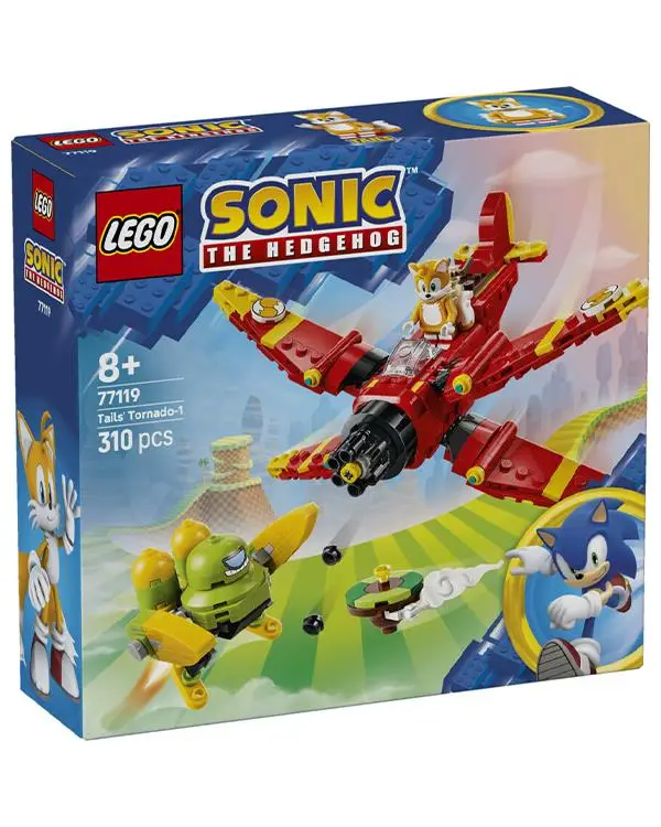 Lego Sonic Tails Tornado 1 Uçağı 77119