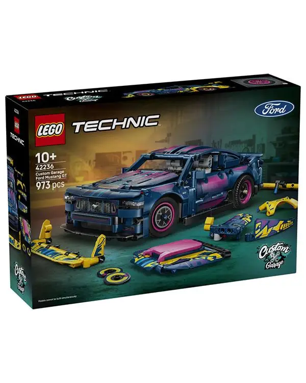 Lego Technic Custom Garage Ford Mustang GT 42236