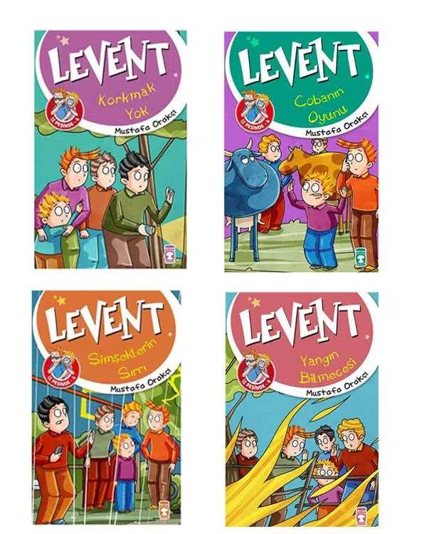 Levent İz Peşinde 3 ve 4 Kitap Set Timaş Çocuk Levent İz Peşinde 3 ve 4 Kitap Set Timaş Çocuk