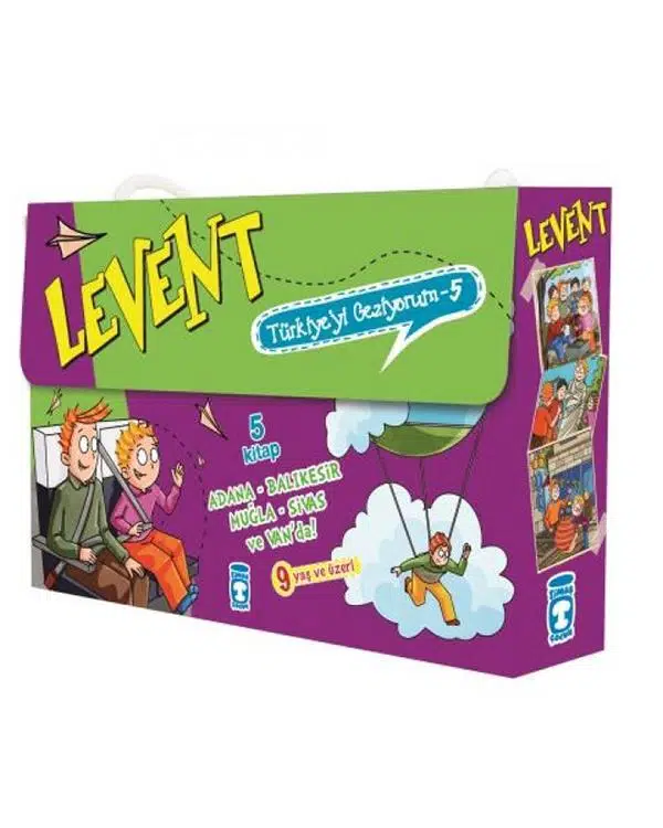 Levent Türkiye yi Geziyorum 5 ve 6 Kitap Set Timaş Çocuk Levent Türkiye yi Geziyorum 5 ve 6 Kitap Set Timaş Çocuk