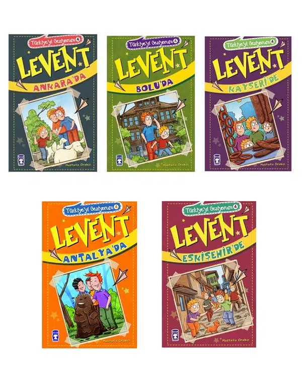 Levent Türkiye yi Geziyorum 3 ve 4 Kitap Set Timaş Çocuk Levent Türkiye yi Geziyorum 3 ve 4 Kitap Set Timaş Çocuk