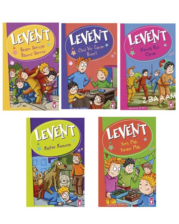 Levent ve Tayfası 1 ve 2 Kitap Set Timaş Çocuk Levent ve Tayfası 1 ve 2 Kitap Set Timaş Çocuk