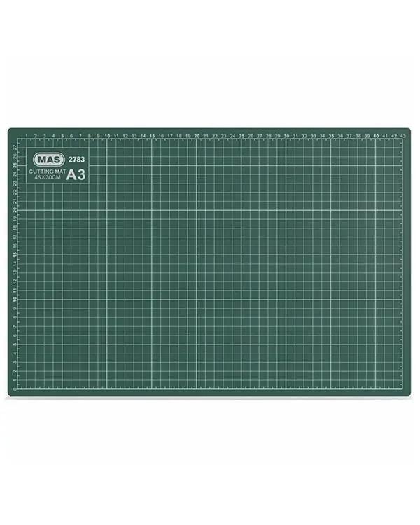 Mas A3 Kauçuk Kesim Tablası 3 mm 45 x 30 cm 2783