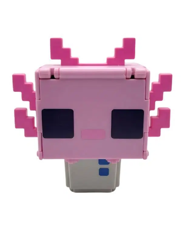 Minecraft Flippin Figs 2 si 1 arada Pink Axolotl ve Blue Axolotl Aksiyon Figürü Minecraft Flippin Figs 2 si 1 arada Pink Axolotl ve Blue Axolotl Aksiyon Figürü