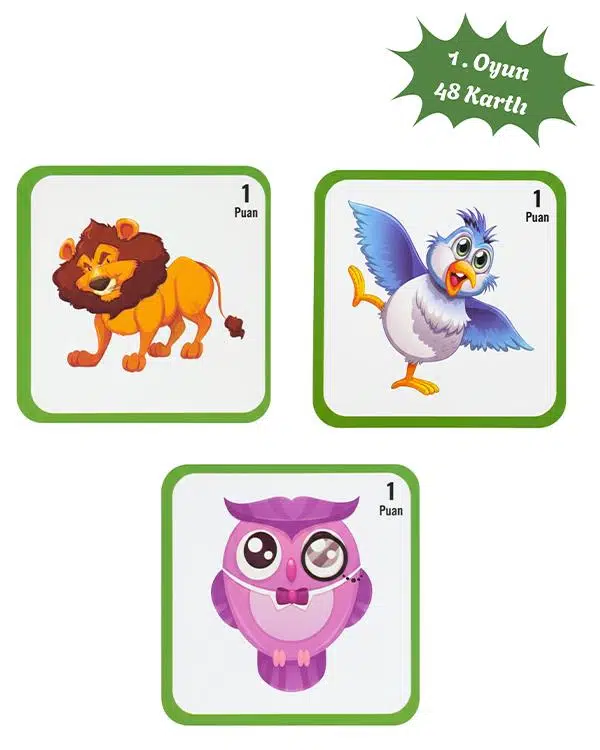 Moli Toys Hafıza Oyunu Hayvanlar Moli Toys Hafıza Oyunu Hayvanlar
