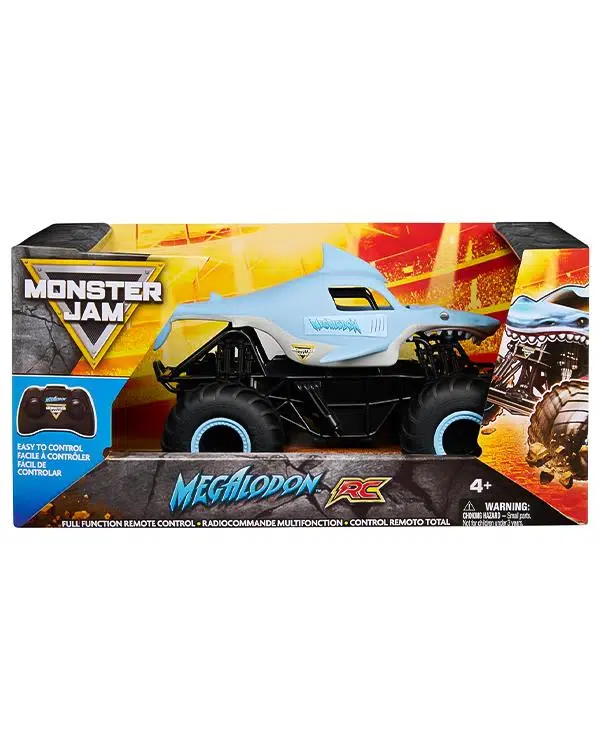 Monster Jam Uzaktan Kumandalı Megalodon Köpekbalığı Araba 6044952
