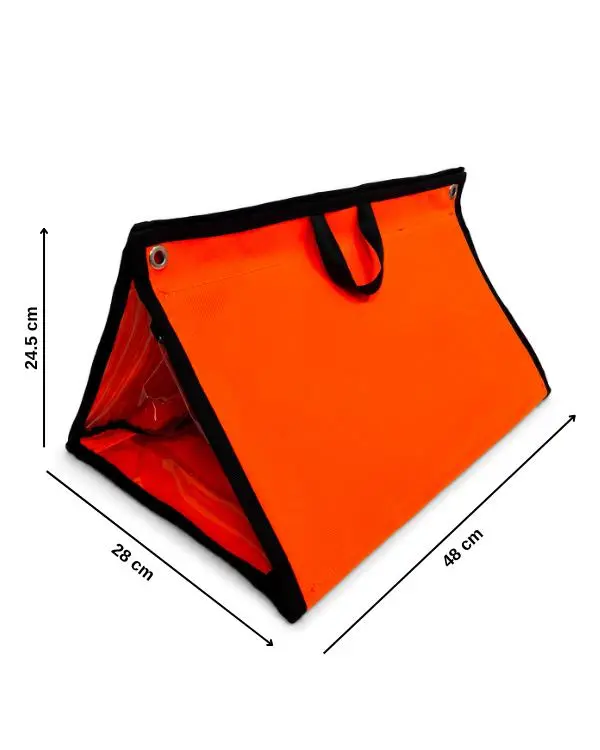 Yuga 9 Gözlü Şeffaf PVC Cepli Çok Amaçlı Duvar Organizeri ve Taşıma Çantası 49x84 cm Yuga 9 Gözlü Şeffaf PVC Cepli Çok Amaçlı Duvar Organizeri ve Taşıma Çantası 49x84 cm