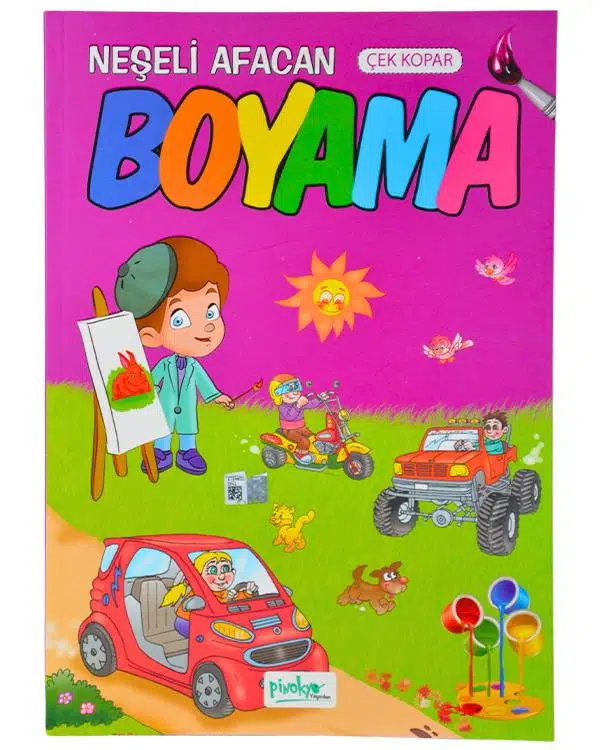 Neşeli Afacan Boyama Pinokyo Yayınları