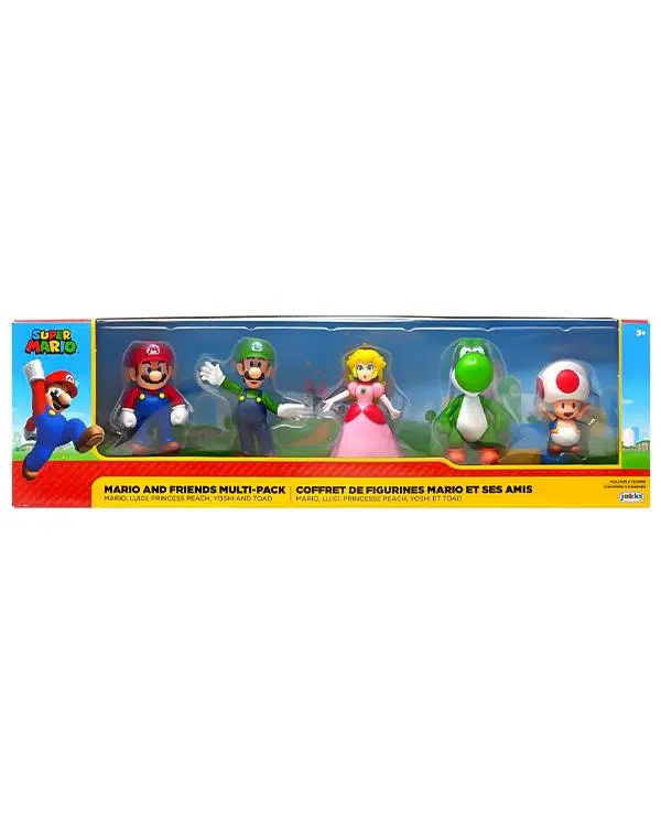 Süper Mario Ve Arkadaşları 5li Figür