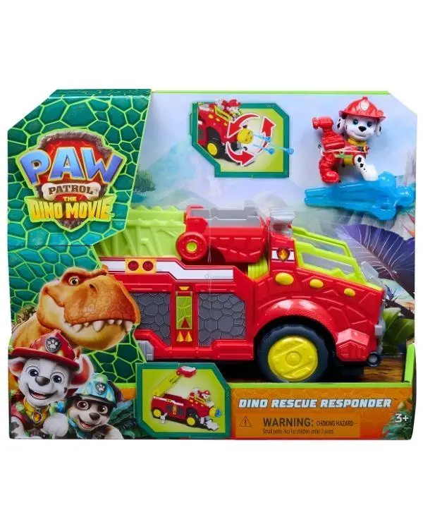 Paw Patrol The Dino Movie İtfaiye Kurtarma Araç Seti Marshall 20157326