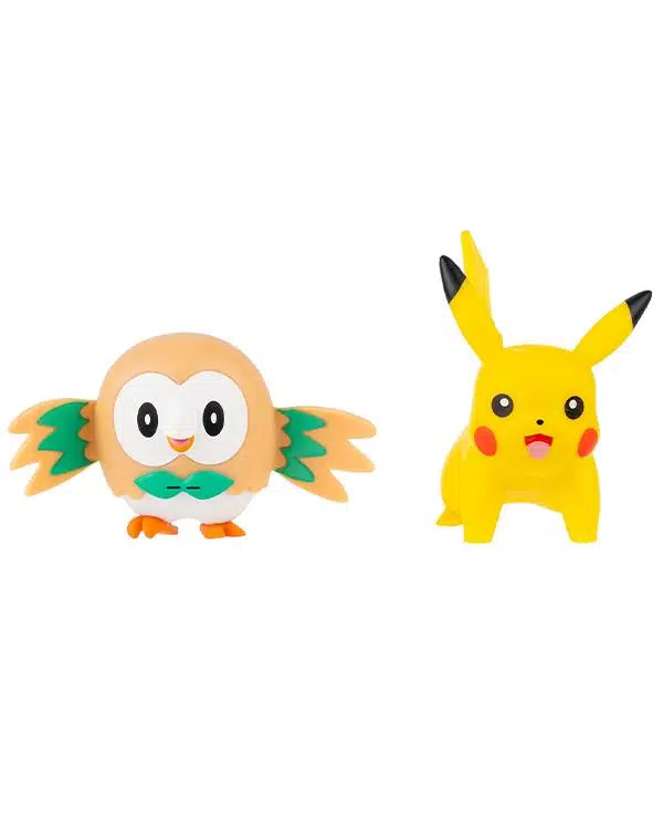 Pokemon Battle 2 Li Aksiyon Figürler Pikachu ve Rowlet PKW4072 Pokemon Battle 2 Li Aksiyon Figürler Pikachu ve Rowlet PKW4072