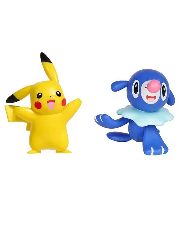Pokemon Battle 2 Li Aksiyon Figürler Pikachu ve Popplio PKW4074 Pokemon Battle 2 Li Aksiyon Figürler Pikachu ve Popplio PKW4074