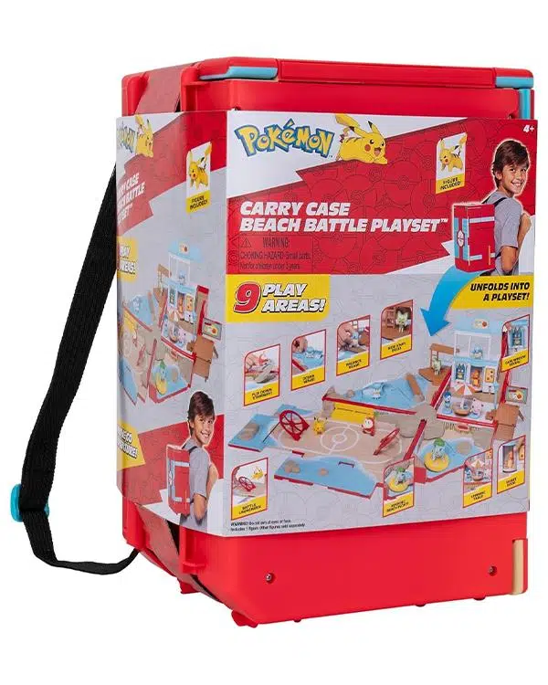 Pokemon Beach Battle Taşıma Çantası Oyun Seti PKW3424
