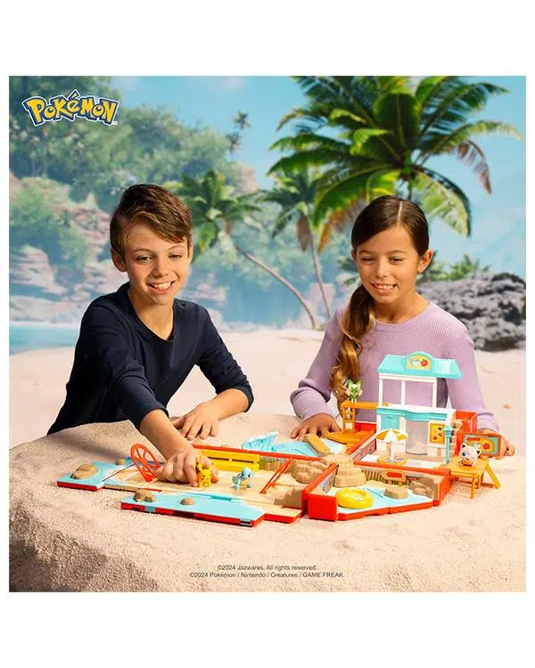 Pokemon Beach Battle Taşıma Çantası Oyun Seti PKW3424 Pokemon Beach Battle Taşıma Çantası Oyun Seti PKW3424