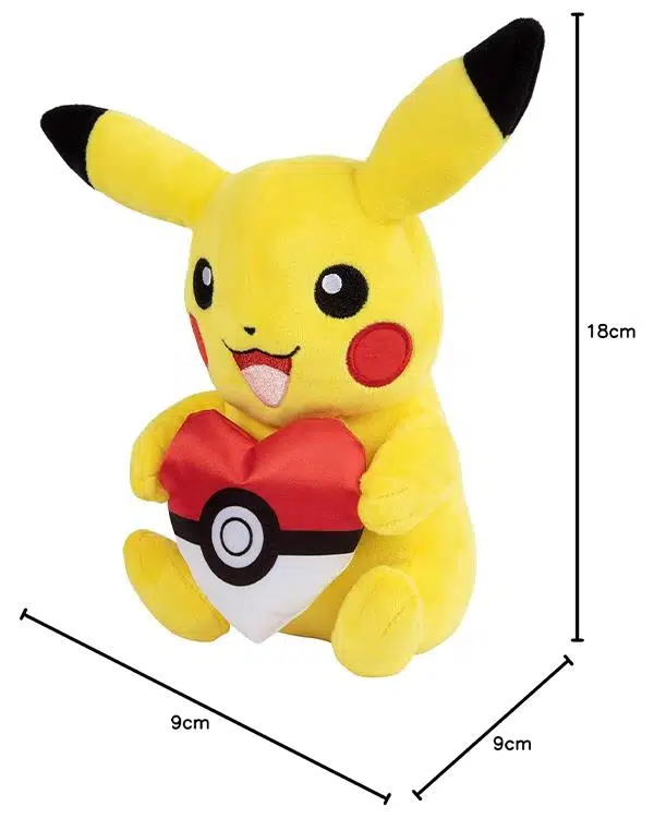 Pokemon Pelüş Sevgililer Günü Serisi Pikachu 20 cm 97793 Pokemon Pelüş Sevgililer Günü Serisi Pikachu 20 cm 97793