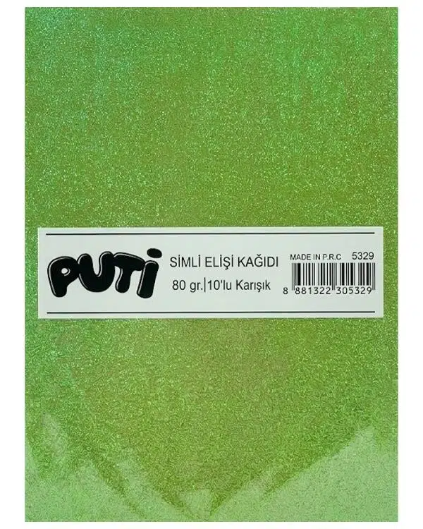 Puti Simli El İşi Kağıdı 10 lu 5329